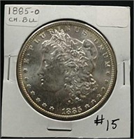 1885-O  Morgan Dollar  Choice BU