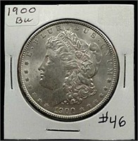 1900  Morgan Dollar  BU