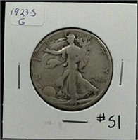 1923-S  Walking Liberty Half Dollar  G