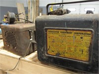 Battery Charger And Delco Radio