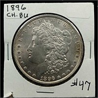 1896  Morgan Dollar  Choice BU