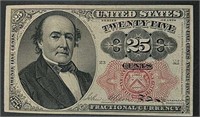 1874  25 Cents Fractional Currency  XF