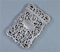 Sterling Calling Card Case