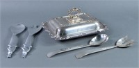Heavy Silverplate Covered Vegetable Dish