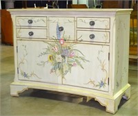 Painted Country French Hall Console