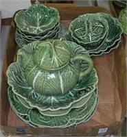 Bx Cabbage Patterned Pottery