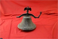 Cast Iron Bell with Eagle
