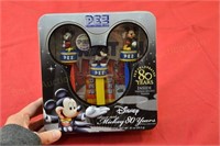 Mickey Mouse Pez Dispensers in Collector's Tin