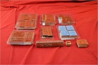Large Lot of Rubber Stamps