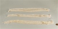 Group Cultured Saltwater White Pearls