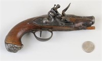Early Flintlock Pocket Pistol