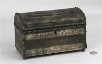 Early Small Dome Top Casket