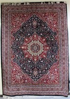 9'x 12' Indo-Kashan carpet