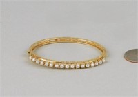 14K Gold & Pearl Bracelet