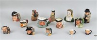 Collection Of Royal Doulton & Other Character Jugs