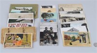 Group Vintage Post Cards/First Day Covers