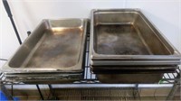 (7) 2" Hotel Pans and (5)  4" Hotel Pans