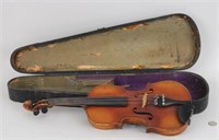 Vintage Cased Youth Size Violin