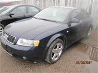 2004 AUDI A4 219275 KMS