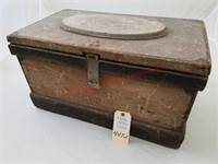 Small Red Primitive Chest