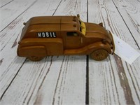 WOOD AMBULANCE TOY