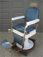 Koken Barber Chair - Blue