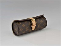 Louis Vuitton monogram canvas watch travel case