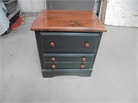 Dark green night stand