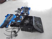 Scruba Diving Gear in Rolling Case