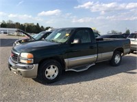 2003 GMC SIERRA Reg Cab, Long Box