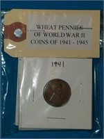 WHEAT PENNIES OF WWII 1941-1945