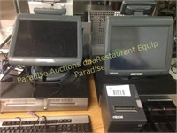 MICROS TERMINALS with cash drawer/printer