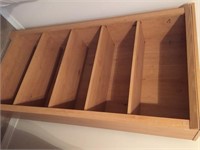 Wooden Five Shelf Unit