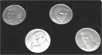 Harrah's Set 4 Elvis Presley Commemorative Coins