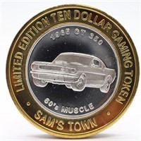 Sam's Town 1970 Muscle Car  $10 Gaming Token