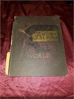 Cram's Unrivaled Atlas of the World copyright 1891