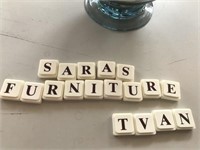 PICK UP IS AT SARA'S FURNITURE