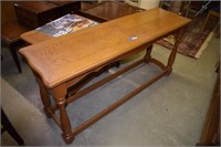 Oak Sofa / Entry Table