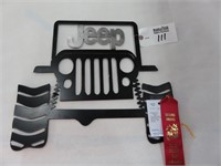 "Jeep Powder Coated Sign