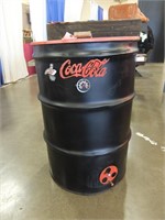 Coca-Cola Smoker Barrel