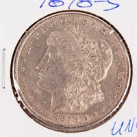 Coin 1878-S Morgan Silver Dollar Uncirculated