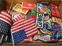 MANY PATCHES FROM ALL OVER-IN GOOD CONDITION