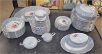 Winter "Fine Seyei China" Set w/ Plates, Bowls,
