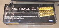 Heavy Duty Parts Rack w/ 24 Bins