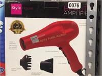 Style House Beauty Amplified Dryer $99 Retail