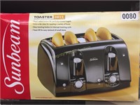 Sunbeam 4 Slice/Bagel Toaster