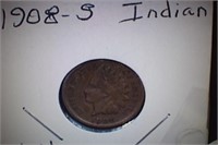 1908s Indian Head Penny - Key Date