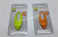 Lot of 2 Silicon Blinkers Safety Lights for Dogs