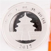 Coin 2017 Panda Proof Coin 1 Ounce Silver