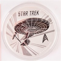 Coin 2016 Star Trek 1 Ounce Silver